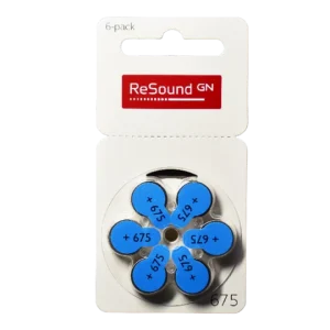 ReSound elementai 675 dydis